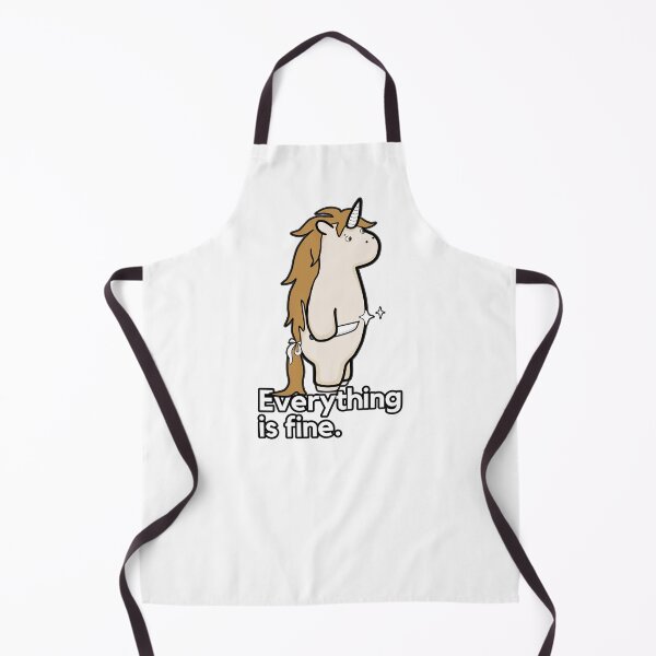 Item preview, Everything Is Fine - Sarcastic Stabby The Unicorn designed and sold by ViewerEqualsPhoton.