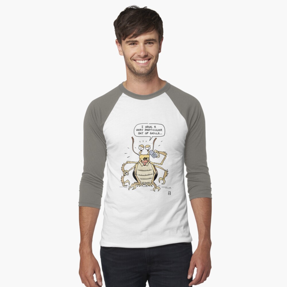 Item preview, Baseball ¾ Sleeve T-Shirt designed and sold by MrChuckles.