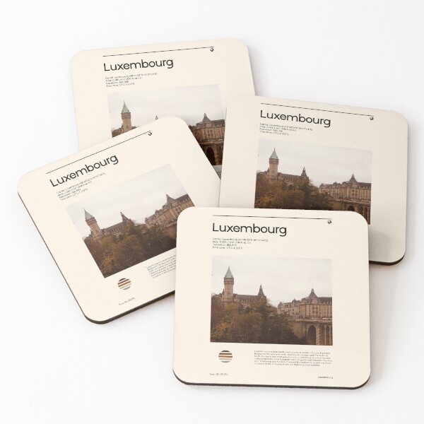 Item preview, Visit Luxembourg (Travel poster) designed and sold by RabbitK.