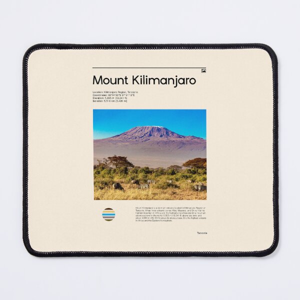 Item preview, Visit Mount Kilimanjaro (Travel poster) designed and sold by RabbitK.