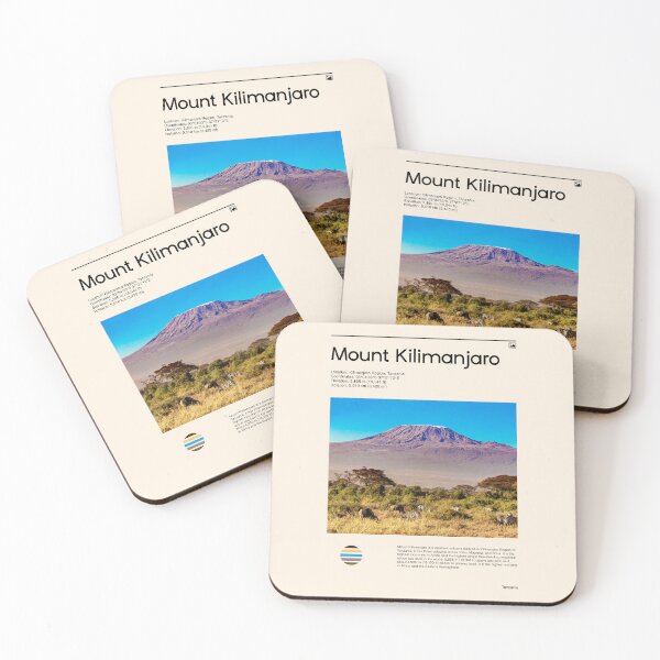 Item preview, Visit Mount Kilimanjaro (Travel poster) designed and sold by RabbitK.