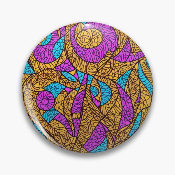 Item preview, african print pattern, neutral colors designed and sold by womenandflowers.