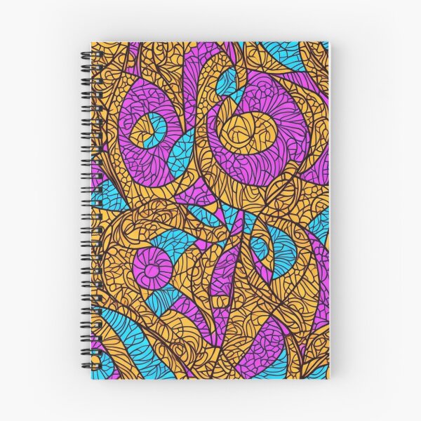 Item preview, african print pattern, neutral colors designed and sold by womenandflowers.