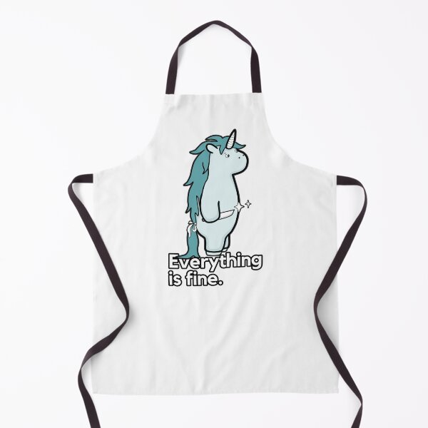 Item preview, Everything Is Fine - Sarcastic Stabby The Unicorn designed and sold by ViewerEqualsPhoton.