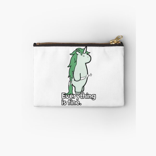 Item preview, Everything Is Fine - Sarcastic Stabby The Unicorn designed and sold by ViewerEqualsPhoton.