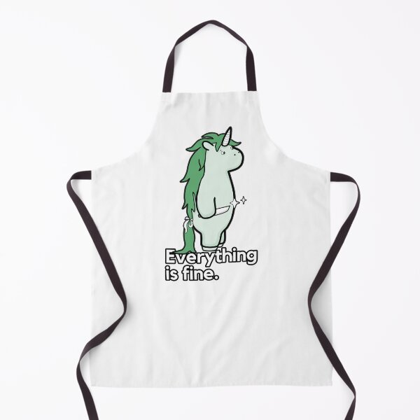 Item preview, Everything Is Fine - Sarcastic Stabby The Unicorn designed and sold by ViewerEqualsPhoton.