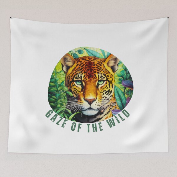 Item preview, Gaze of the wild - Jungle wild life designed and sold by GoDelta.