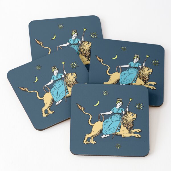 Item preview, Ceres Riding a Lion designed and sold by ConfettiCreate.