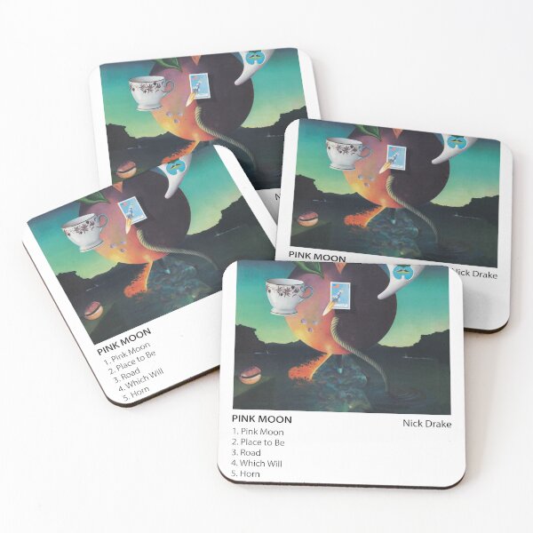 Item preview, Nick Drake - Pink Moon Poster designed and sold by GeeksTee.
