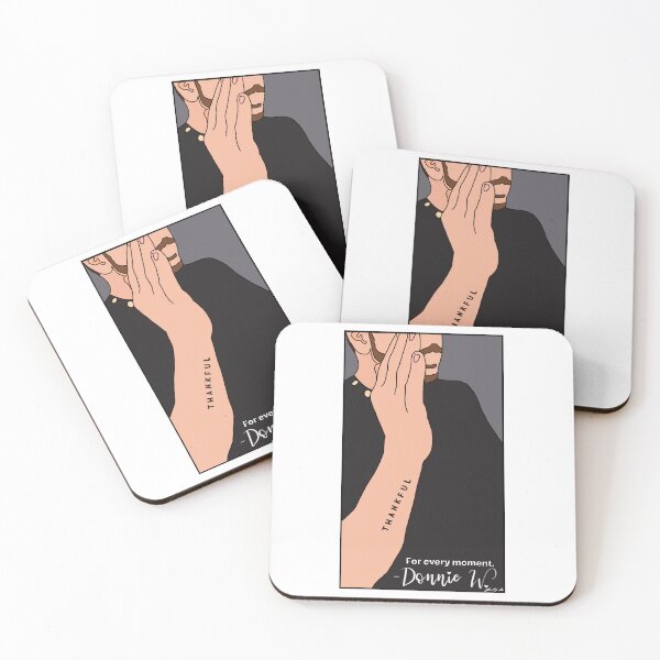 Item preview, Donnie Wahlberg nkotb thankful simplistic outline sketch designed and sold by Lyndsey Moss.