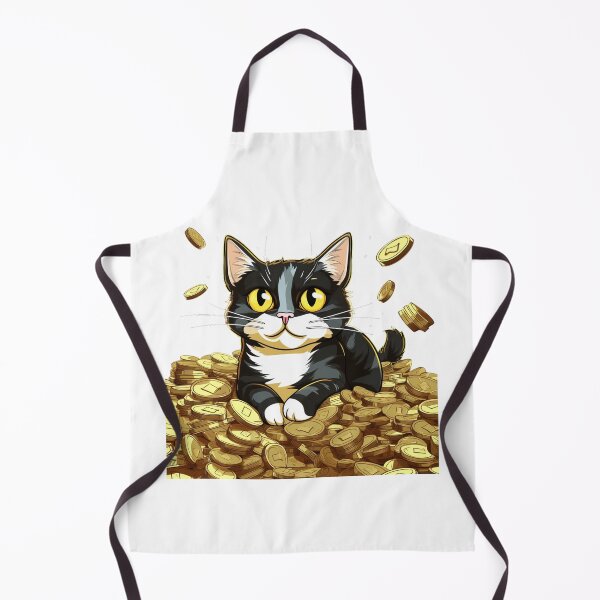 Item preview, Bed of Gold Coins designed and sold by CatsyStreetArt.