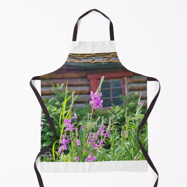 Item preview, Fireweed at the Old Cabin designed and sold by mahnkephotos.