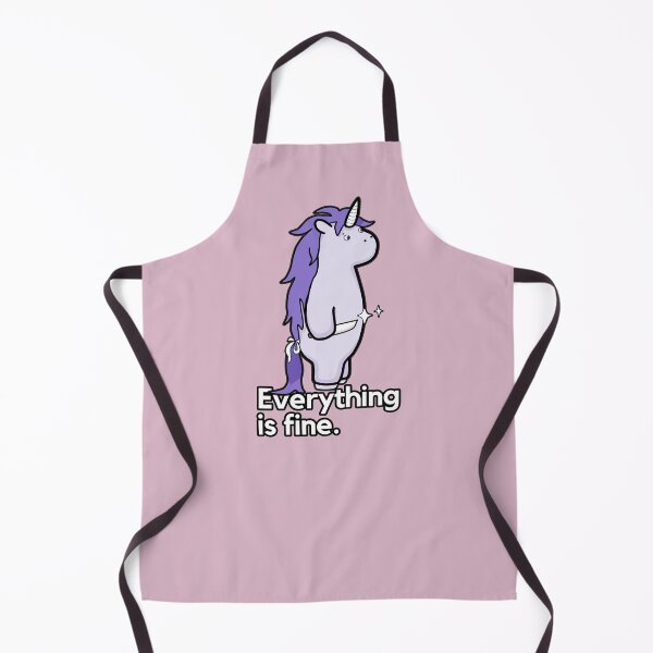 Item preview, Everything Is Fine - Sarcastic Stabby The Unicorn designed and sold by ViewerEqualsPhoton.