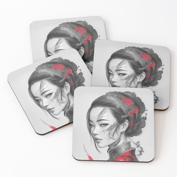 Item preview, Oriental Asian Women Ink Art designed and sold by ultra-cool.