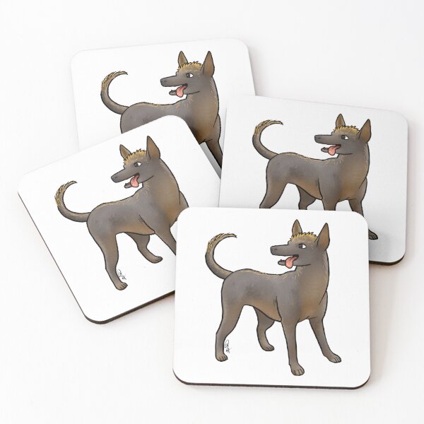 Item preview, Dog - Xoloitzcuintli - Hairless Brown designed and sold by Jennifer Stolzer.