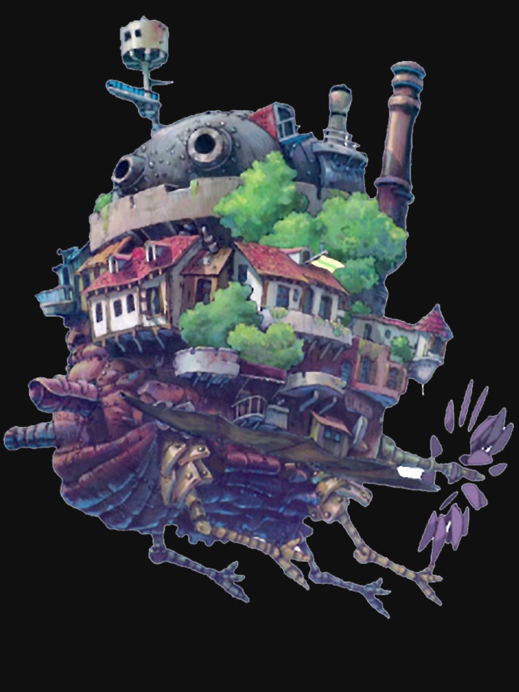 Thumbnail 7 of 7, Classic T-Shirt, Moving Castle designed and sold by GaelMendiola.