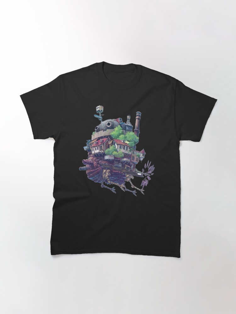 Thumbnail 3 of 7, Classic T-Shirt, Moving Castle designed and sold by GaelMendiola.