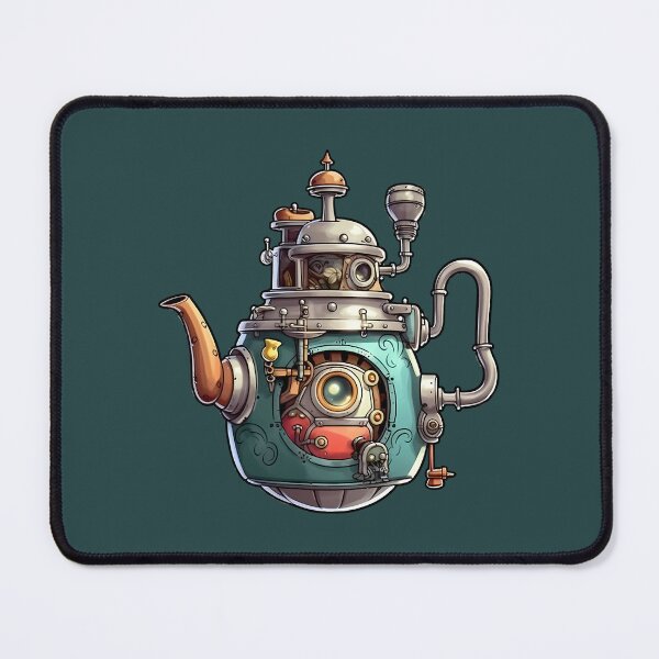Item preview, Ghibli Inspired Steampunk Teapot designed and sold by GaelMendiola.