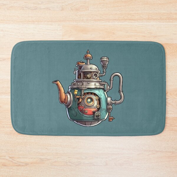 Item preview, Ghibli Inspired Steampunk Teapot  designed and sold by GaelMendiola.
