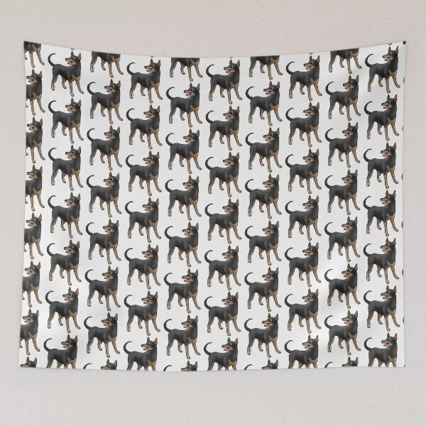 Item preview, Xoloitzcuintli - Coated Black and Tan designed and sold by Jennifer Stolzer.