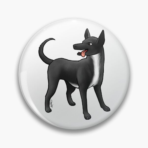 Item preview, Xoloitzcuintli - Coated Black and White designed and sold by Jennifer Stolzer.