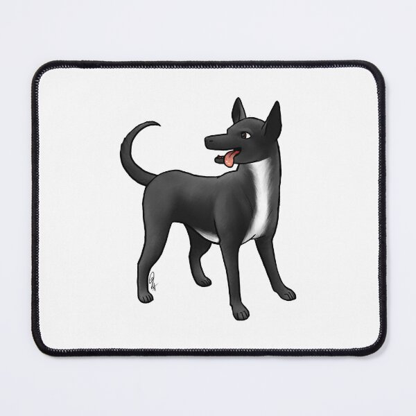 Item preview, Xoloitzcuintli - Coated Black and White designed and sold by Jennifer Stolzer.