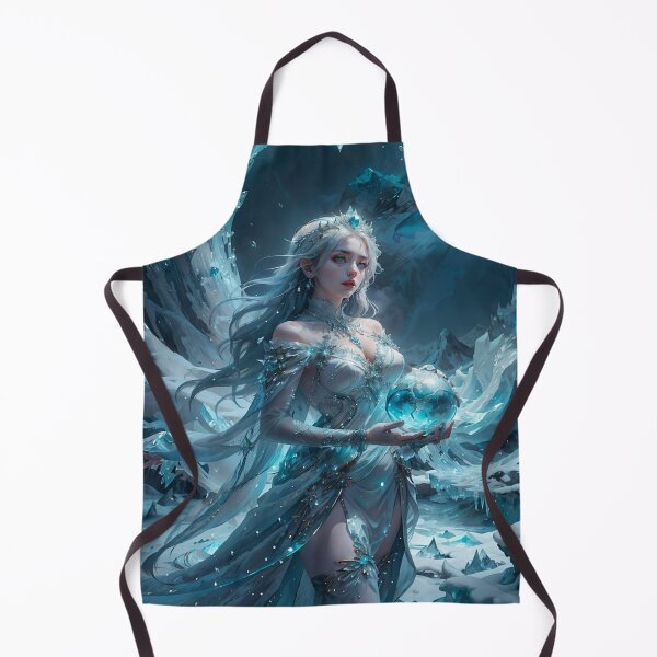 Item preview, Beauty Snow Girl magic art designed and sold by GrassThorn.
