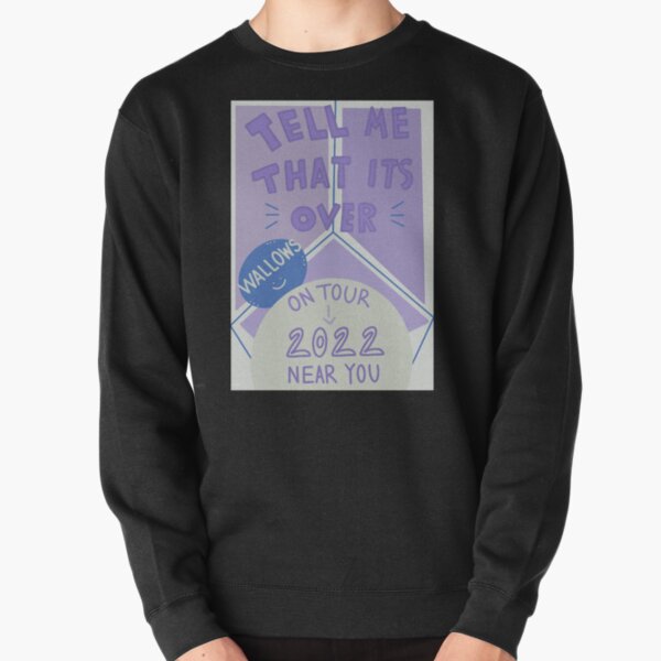 Wallows 2025 purple sweatshirt