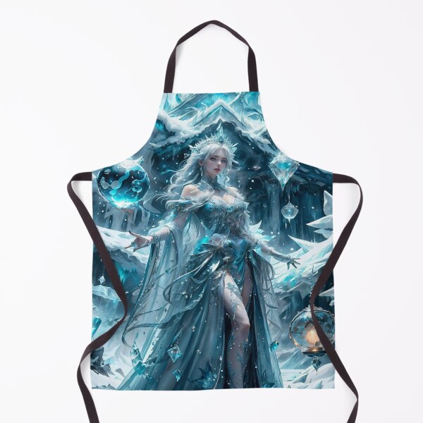 Item preview, Beauty Snow Girl magic art designed and sold by GrassThorn.
