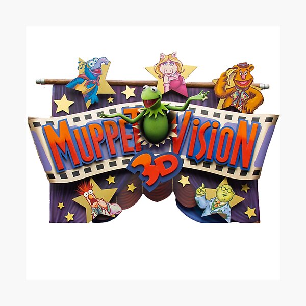 Vista previa del artículo con la obra «viejo cartel de la visión de los muppets», diseñado y vendido por paigenf.