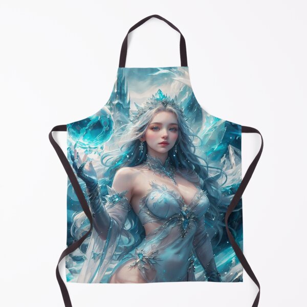 Item preview, Beauty Snow Girl magic art designed and sold by GrassThorn.