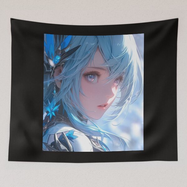 Item preview, Beauty Snow Girl magic art designed and sold by GrassThorn.