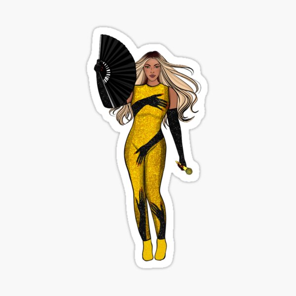 BEYONCE GRAPHIC Sticker for Sale by Lynsey Owen