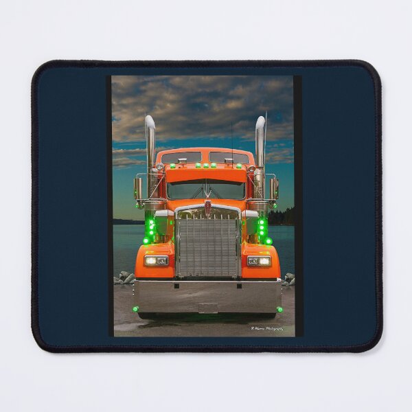 Item preview, Orange Kenworth Frontview Graphic designed and sold by haeybfai.
