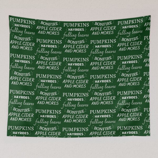 Item preview, Pumpkins Hayrides Apple Cider And Falling  designed and sold by HypatianytMelan.