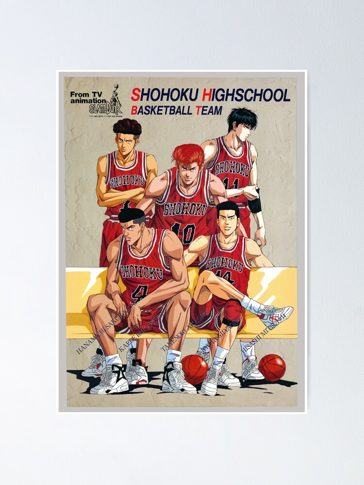 Slam Dunk Shohoku Sakuragi Hanamichi School Team Uniform