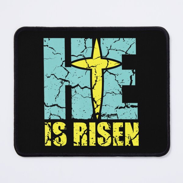 Item preview, He Is Risen Christian Jesus Happy Easter designed and sold by TheShipyardShop.