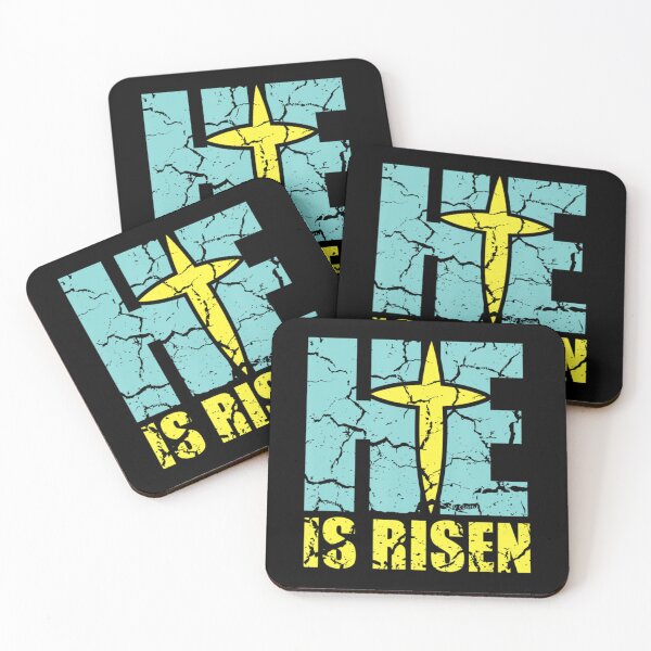 Item preview, He Is Risen Christian Jesus Happy Easter    designed and sold by TheShipyardShop.