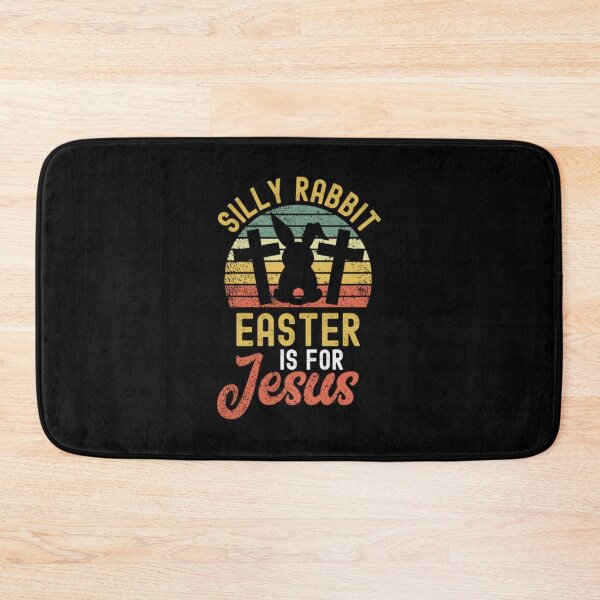 Item preview, Silly Rabbit Easter Is For Jesus Bunny Vintage     designed and sold by TheShipyardShop.