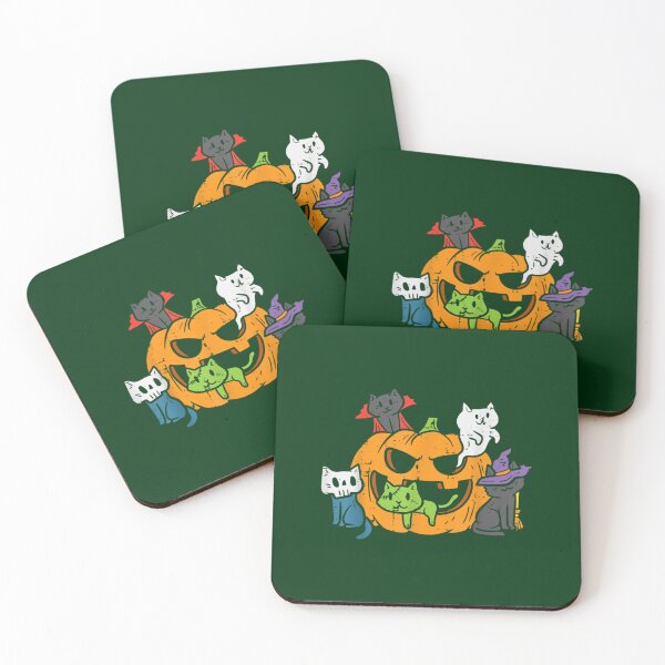 Item preview, Pumpkins - i feed the cutest pumpkins in the patch - smiling pumpkins - cats  designed and sold by HypatianytMelan.
