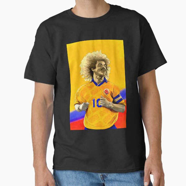 Item preview, Carlos Valderrama - Colombia Football Artwork   designed and sold by RolanBogisich.