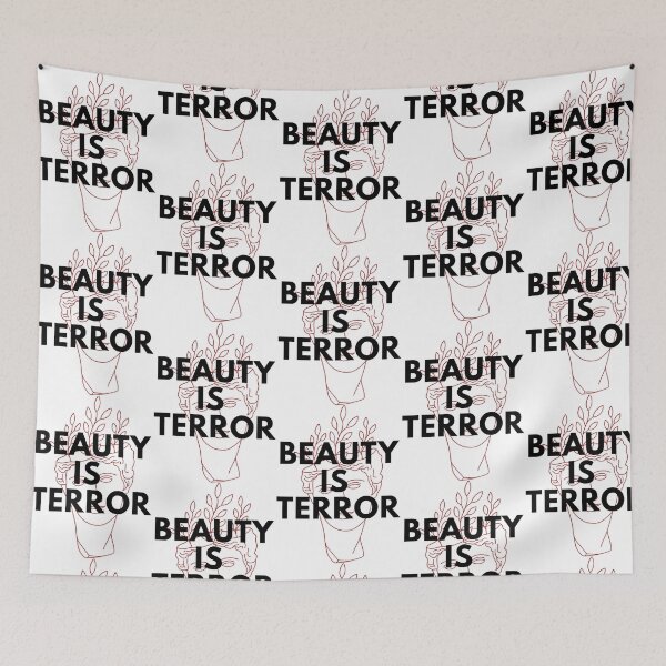 Item preview, Beauty is Terror The Secret History Dark Academia designed and sold by CosyFlame.
