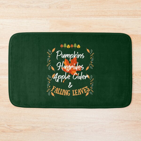 Item preview, Pumpkins Hayrides Apple Cider And Falling Leaves designed and sold by HypatianytMelan.