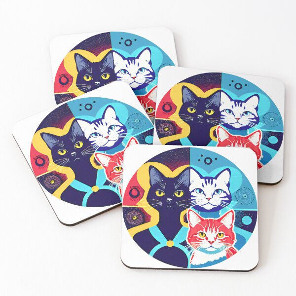 Item preview, Retro Cat Mid Century Charm designed and sold by Tamas Das.