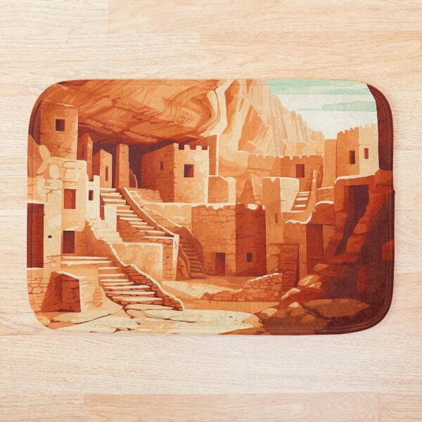 Aperçu de l'œuvre Mesa Verde du Colorado créée et vendue par Lonemoth.