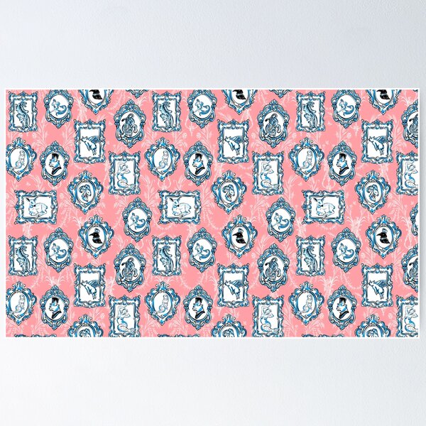 Item preview, Animals portrait wall of frame Print  designed and sold by letsgow8th.