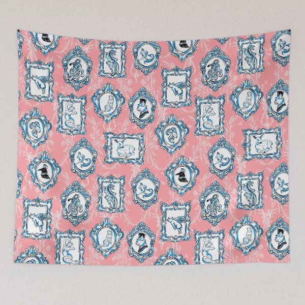 Item preview, Animals portrait wall of frame Print  designed and sold by letsgow8th.