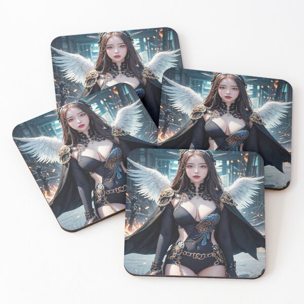 Item preview, Beautiful Girl with Magic Wings art designed and sold by WheatDraft.