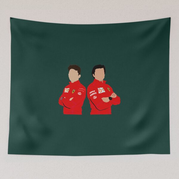 Item preview, Carlos Sainz & Charles Leclerc designed and sold by LelandRoddy.