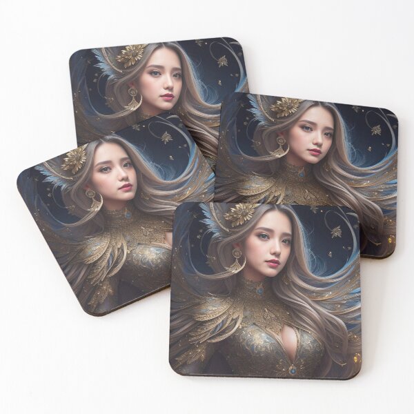 Item preview, Beautiful Girl with Magic Wings art designed and sold by WheatDraft.